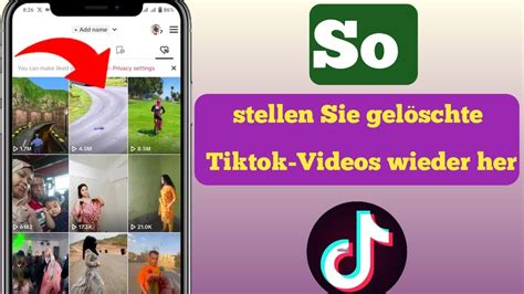 Gelöschte TikTok